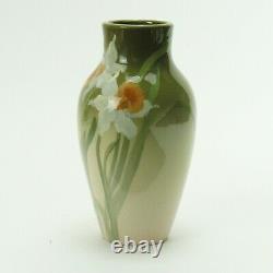 Rookwood Pottery Rothenbush 1903 iris glaze 8.25 daffodil vase arts & crafts