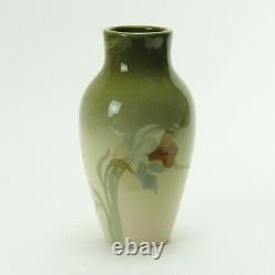 Rookwood Pottery Rothenbush 1903 iris glaze 8.25 daffodil vase arts & crafts