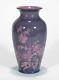 Rookwood Pottery Sally Coyne Pink Purple Daisy Porcelain Vase Arts & Crafts 1924