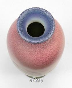 Rookwood Pottery Shirayamadani 9 wax matte poppy design vase 1939 Arts & Crafts