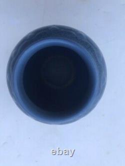 Rookwood Pottery Vase Blue Matte Glaze 4.5 Vintage #2854 Mission Arts & Craft