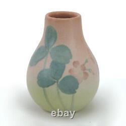 Rookwood Pottery matte floral vellum clover leaves 1906 LNL arts & crafts