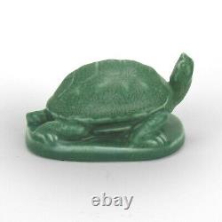 Rookwood Pottery production 1923 turtle paperweight arts & crafts matte blue