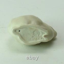 Rookwood Pottery production white rabbit paperweight arts & crafts 1937