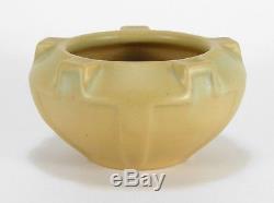 Rookwood Pottery production yellow celadon blush buttress 1915 arts & crafts