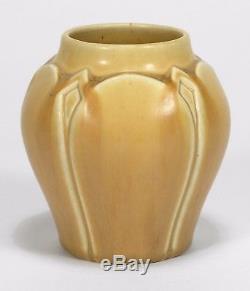 Rookwood Pottery production yellow leaf egg & dart 1924 arts & crafts