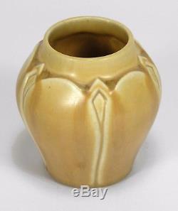 Rookwood Pottery production yellow leaf egg & dart 1924 arts & crafts