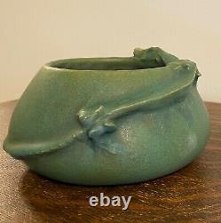 Rookwood Unusual Arts and Crafts Vessel with Carved Dragon 1908 C. Duell