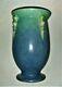 Roseville Art Pottery 1932 Topeo Blue Green Matte 10 1/4 Vase Arts & Crafts