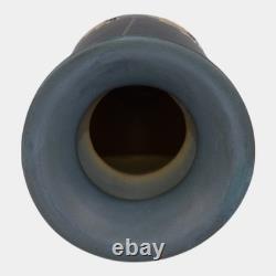 Roseville Aztec Blue 1905 Vintage Arts And Crafts Pottery Ceramic Vase 7 Roseville Aztec Blue 1905 Vintage Arts And Crafts Pottery Ceramic Vase 7