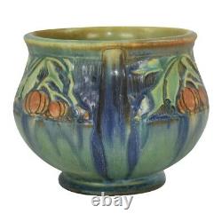 Roseville Baneda 1932 Art Pottery Arts And Crafts Green Ceramic Jardiniere 626-4