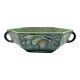 Roseville Baneda Green 1932 Arts And Crafts Pottery Ceramic Console Bowl 237-12