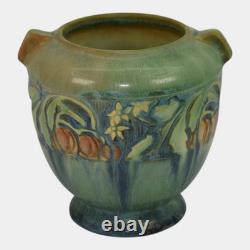 Roseville Baneda Green 1932 Arts And Crafts Pottery Ceramic Vase 587-4