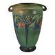 Roseville Baneda Green 1932 Vintage Arts And Crafts Handled Ceramic Vase 599-12