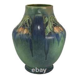 Roseville Baneda Green 1932 Vintage Arts And Crafts Pottery Ceramic Vase 597-10