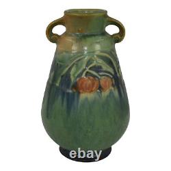 Roseville Baneda Green 1932 Vintage Arts And Crafts Pottery Ceramic Vase 602-6