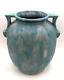 Roseville Carnelian Blue-green-pink Arts & Crafts Pottery Curdled Glaze Vase Rea