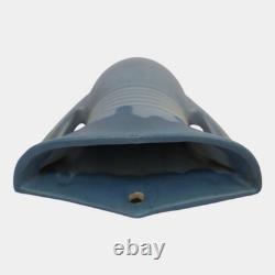 Roseville Carnelian I Blue 1926 Arts And Crafts Pottery Wall Pocket 1253-8