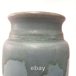 Roseville Carnelian I Green Drip Glaze Vase Arts & Crafts Pottery 1915-1930