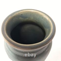 Roseville Carnelian I Vase Green Drip Glaze Arts Crafts Pottery Antique
