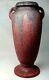 Roseville Carnelian Ii Monumental Arts & Crafts Vase #340-18 Red Mottled Glaze