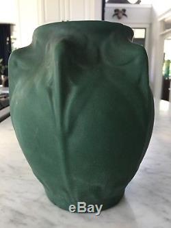 Roseville Chloron Egypto Matte Green Vase arts and crafts era