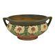 Roseville Dahlrose 1928 Vintage Arts And Crafts Pottery Ceramic Bowl 180-8