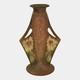 Roseville Dahlrose 1928 Vintage Arts And Crafts Pottery Ceramic Flower Vase 78-8