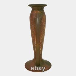 Roseville Dahlrose 1928 Vintage Arts And Crafts Pottery Ceramic Flower Vase 78-8