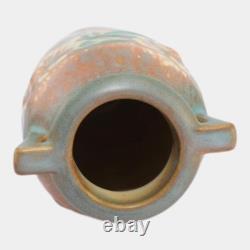 Roseville Dahlrose 1928 Vintage Arts And Crafts Pottery Ceramic Vase 363-6