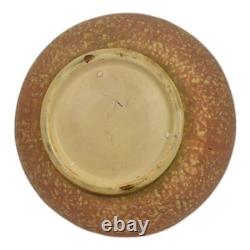 Roseville Dahlrose Brown 1928 Vintage Arts And Crafts Pottery Ceramic Vase 364-6
