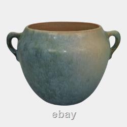 Roseville Earlam Tan And Green 1930 Vintage Art Pottery Ceramic Vase 515-4
