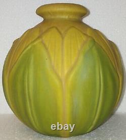 Roseville Early Velmoss 125-6 The Absolute Best! Arts & Crafts Mission Pottery