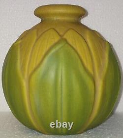 Roseville Early Velmoss 125-6 The Absolute Best! Arts & Crafts Mission Pottery