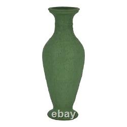 Roseville Egypto 1905 Arts and Crafts Pottery Matte Green Ceramic Vase E49-10