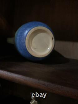 Roseville Falline Blue 1933 Vintage Arts And Crafts Pottery Ceramic Vase 643-6