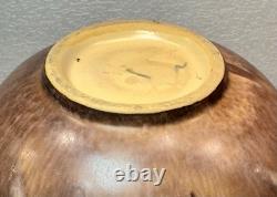 Roseville Falline Tan Arts & Crafts Vase 6.25h #644-6 Ca1933 Vintage-xlnt