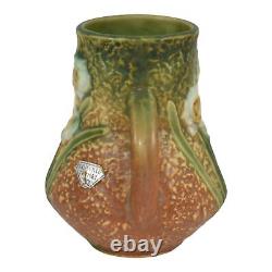 Roseville Jonquil 1931 Vintage Arts And Crafts Pottery Ceramic Flower Vase 550