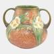Roseville Jonquil Brown 1931 Vintage Arts And Crafts Pottery Ceramic Vase 543-6