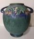 Roseville Large Green Baneda 595-8 Art Deco Arts & Crafts Pottery Vase