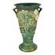 Roseville Luffa Green 1934 Arts And Crafts Pottery Ceramic Flower Vase 691-12