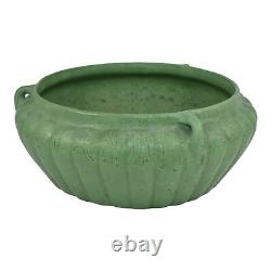 Roseville Matte Green 1907 Arts And Crafts Pottery Fern Dish Bowl Planter 320-9