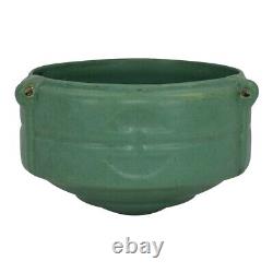 Roseville Matte Green 1907 Arts And Crafts Pottery Hanging Basket Planter 3656-5