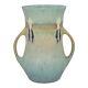 Roseville Montacello 1931 Vintage Arts And Crafts Pottery Green Vase 556-5