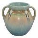 Roseville Montacello Green 1931 Vintage Arts And Crafts Pottery Ceramic Vase 557