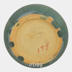 Roseville Montacello Green 1931 Vintage Arts And Crafts Pottery Vase 561-7