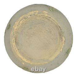 Roseville Mostique Gray 1916 Arts And Crafts Pottery Yellow Rose Bowl 73-6