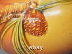 Roseville Pinecone Arts & Crafts Art Pottery Jardiniere Vase # 632-6