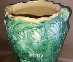 Roseville Pottery American Arts & Crafts Koi Fish Umbrella Stand Rare