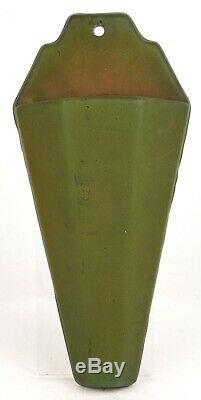 Roseville Pottery Arts And Crafts Antique Matte Green 12 Wall Pocket